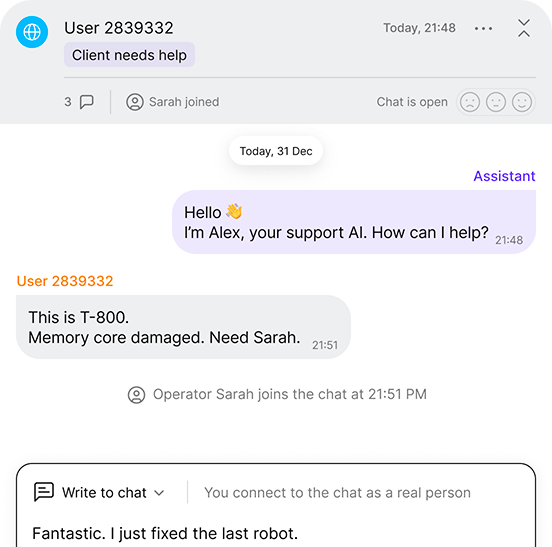 Join the Same Conversation Thread