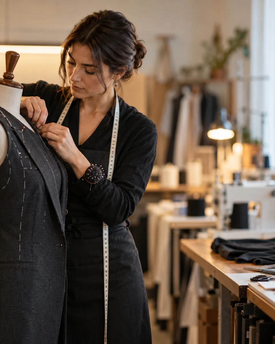 Professional scene: Clothing alteration tailors