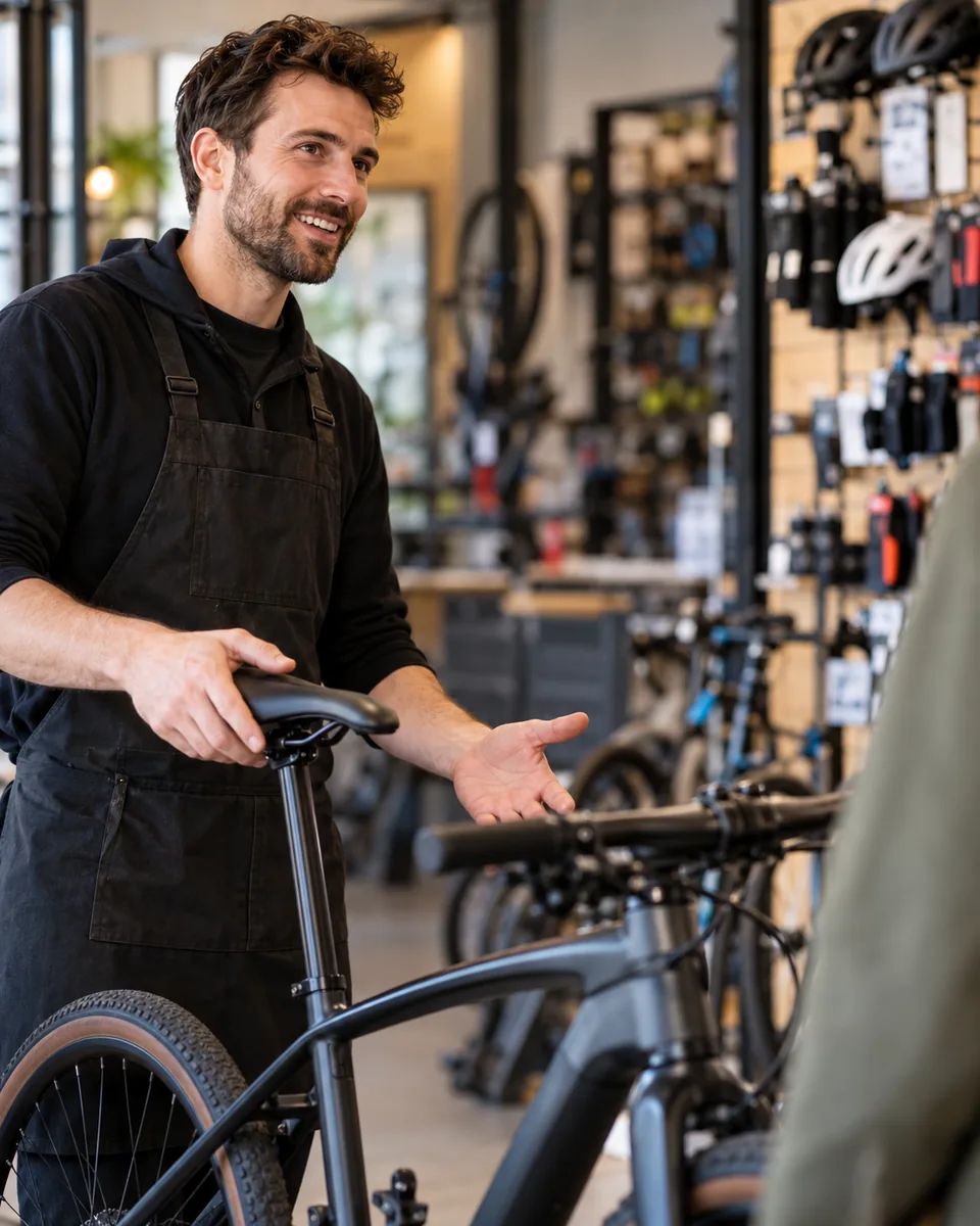 Professional scene: Bike shops