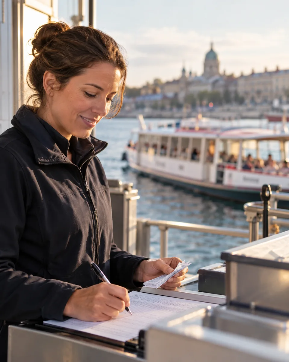Scène professionnelle : Organisateurs de promenades en bateau