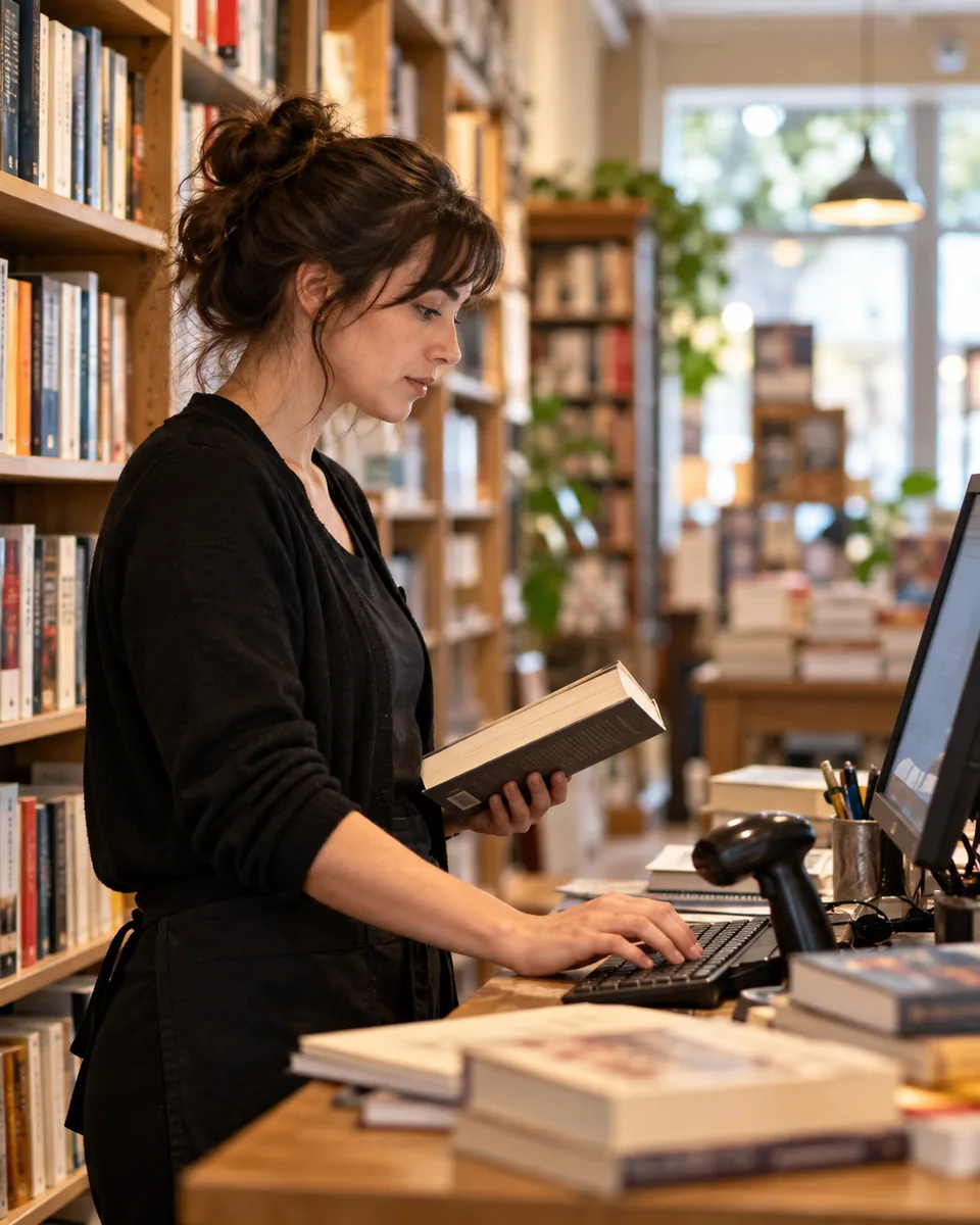 Professional scene: Bookstores