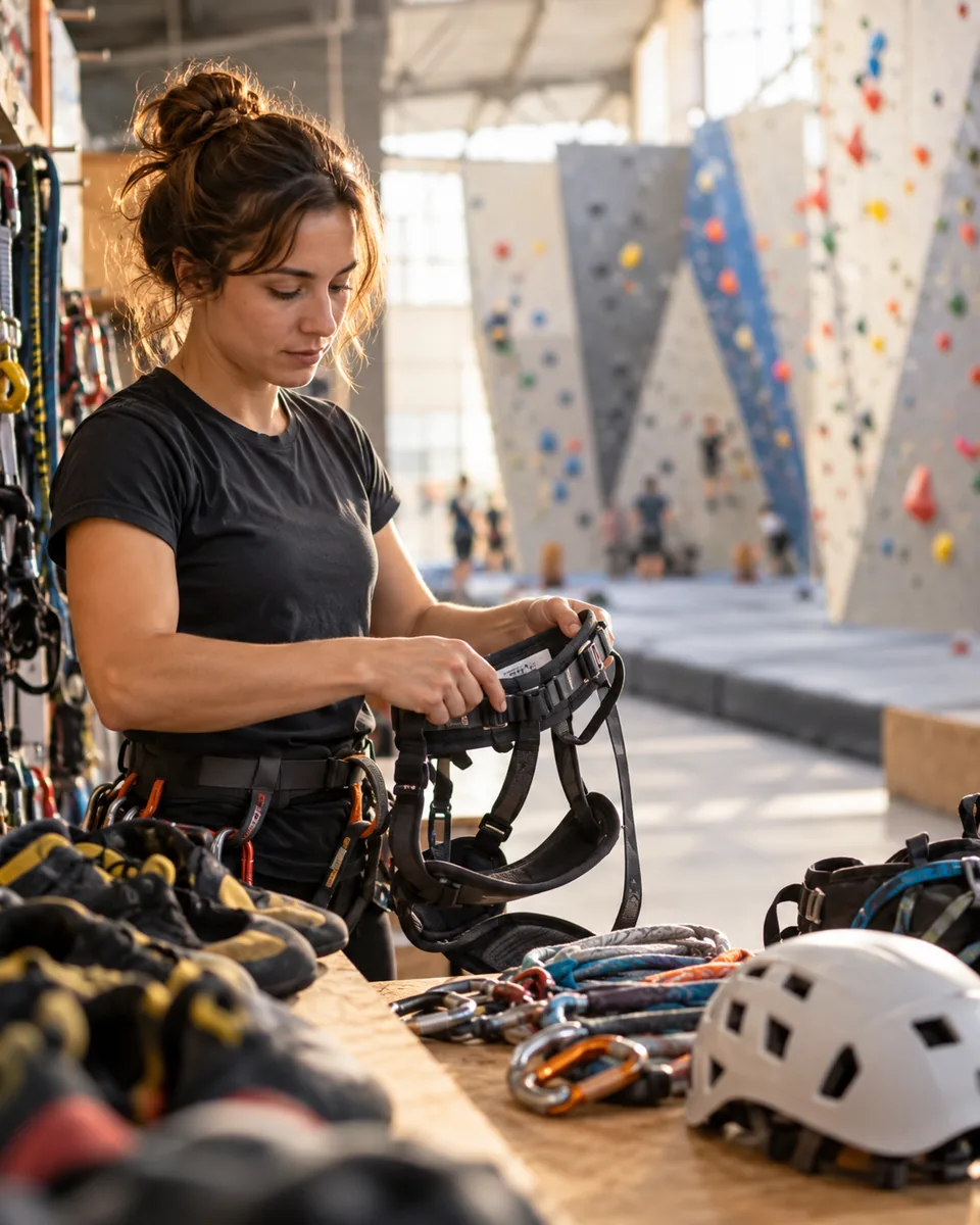 Professional scene: Climbing gyms
