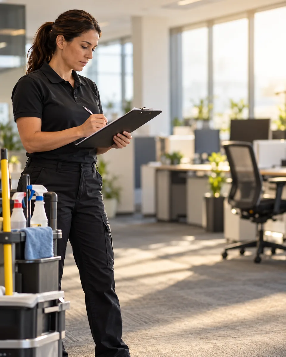 Scène professionnelle : Entreprises de nettoyage professionnel