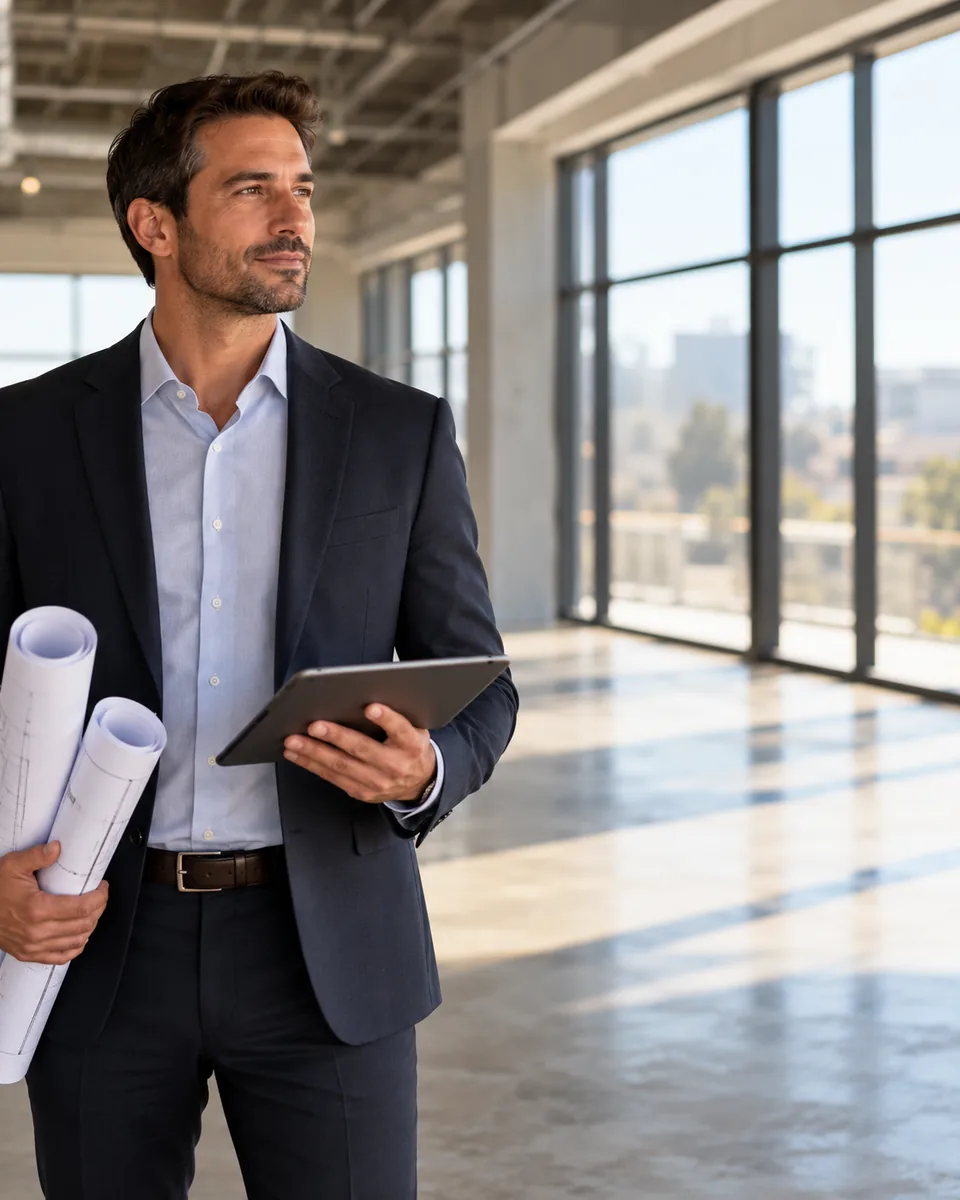 Professional scene: Commercial real estate agents