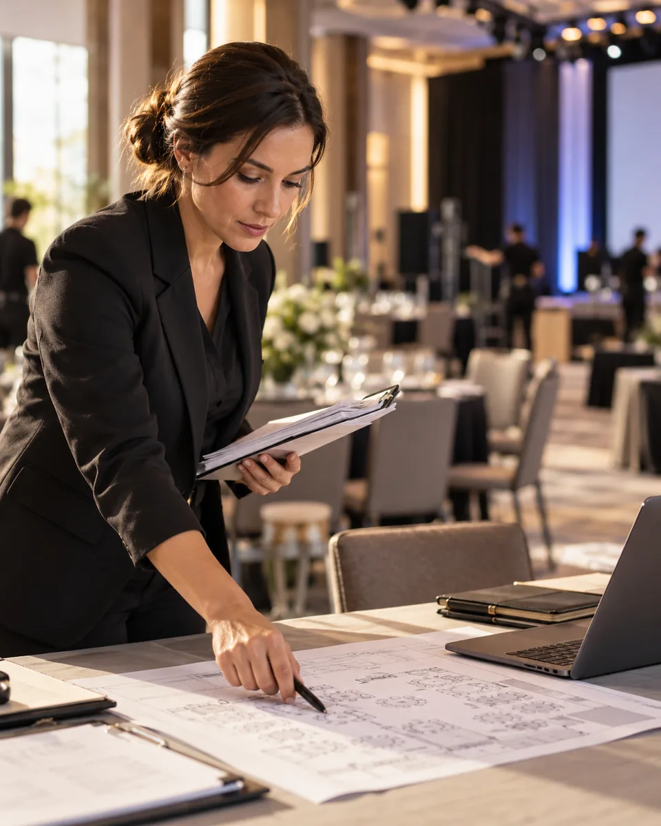 Scène professionnelle : Organisateurs de conférences