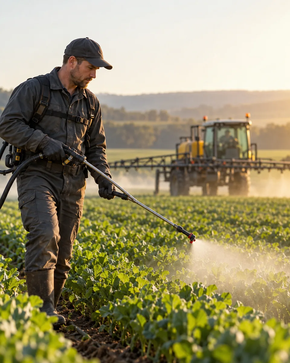 Scène professionnelle : Prestataires de pulvérisation agricole