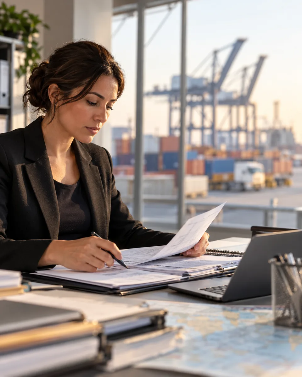 Professional scene: Customs brokers