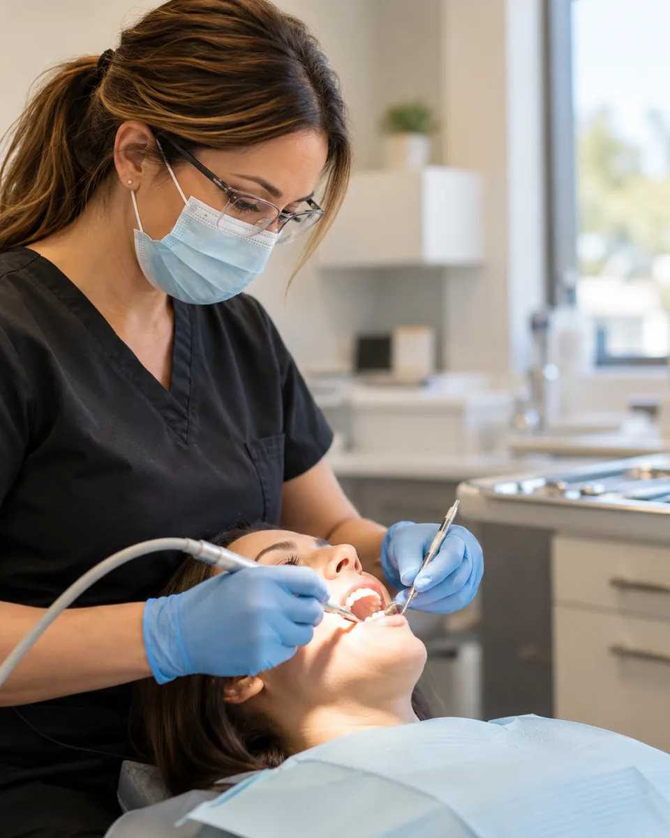 Professional scene: Dental hygienists
