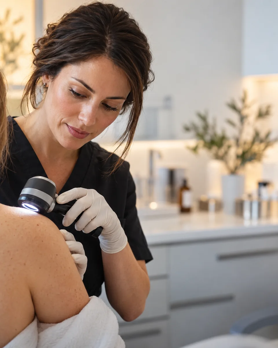 Scène professionnelle : Dermatologues