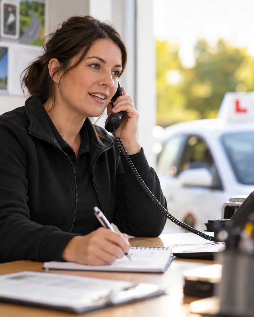 Professional scene: Driving instructors
