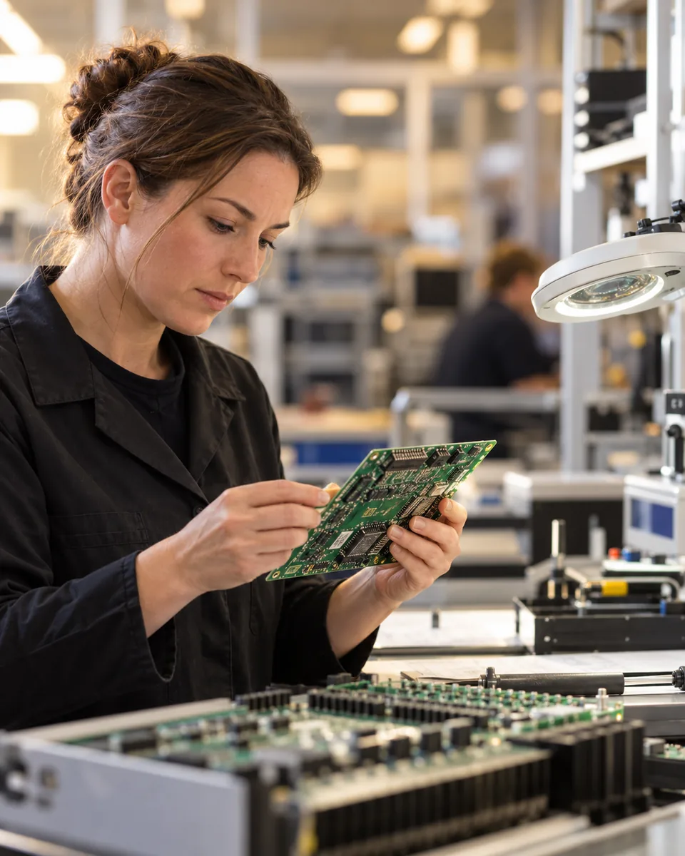 Scène professionnelle : Entreprises d’assemblage électronique