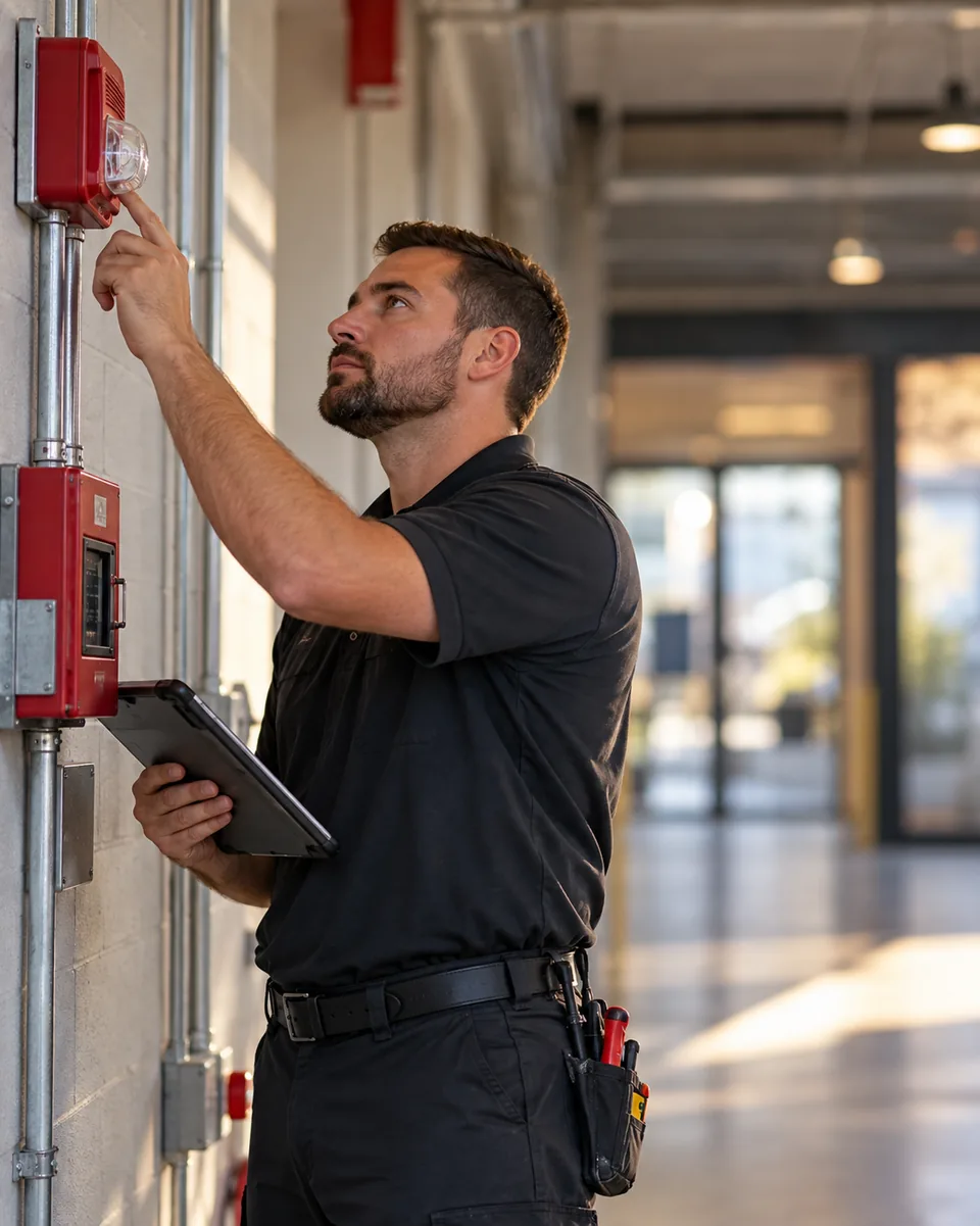 Professional scene: Fire alarm inspection companies