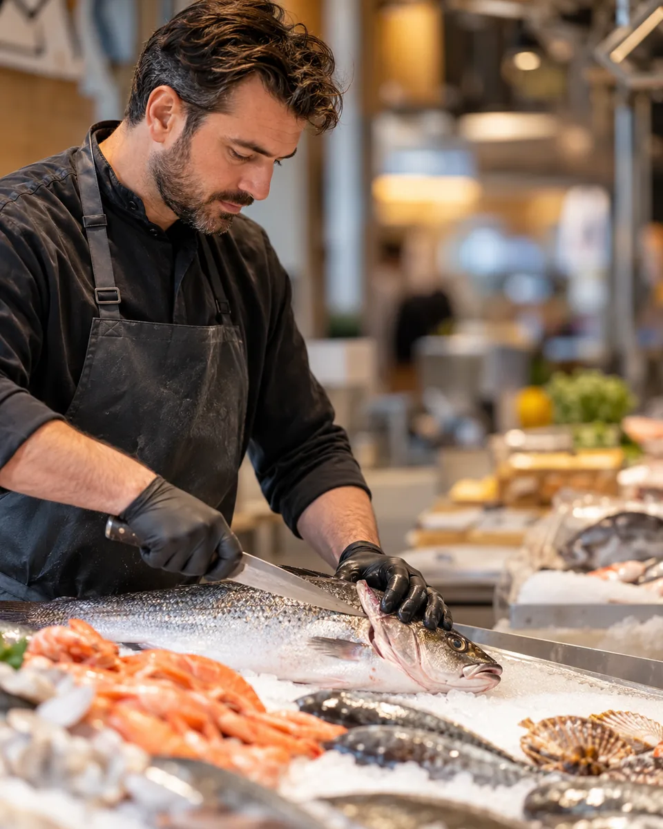 Scène professionnelle : Poissonneries