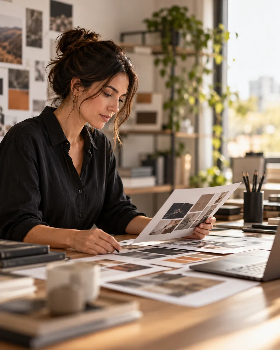 Professional scene: Graphic design studios