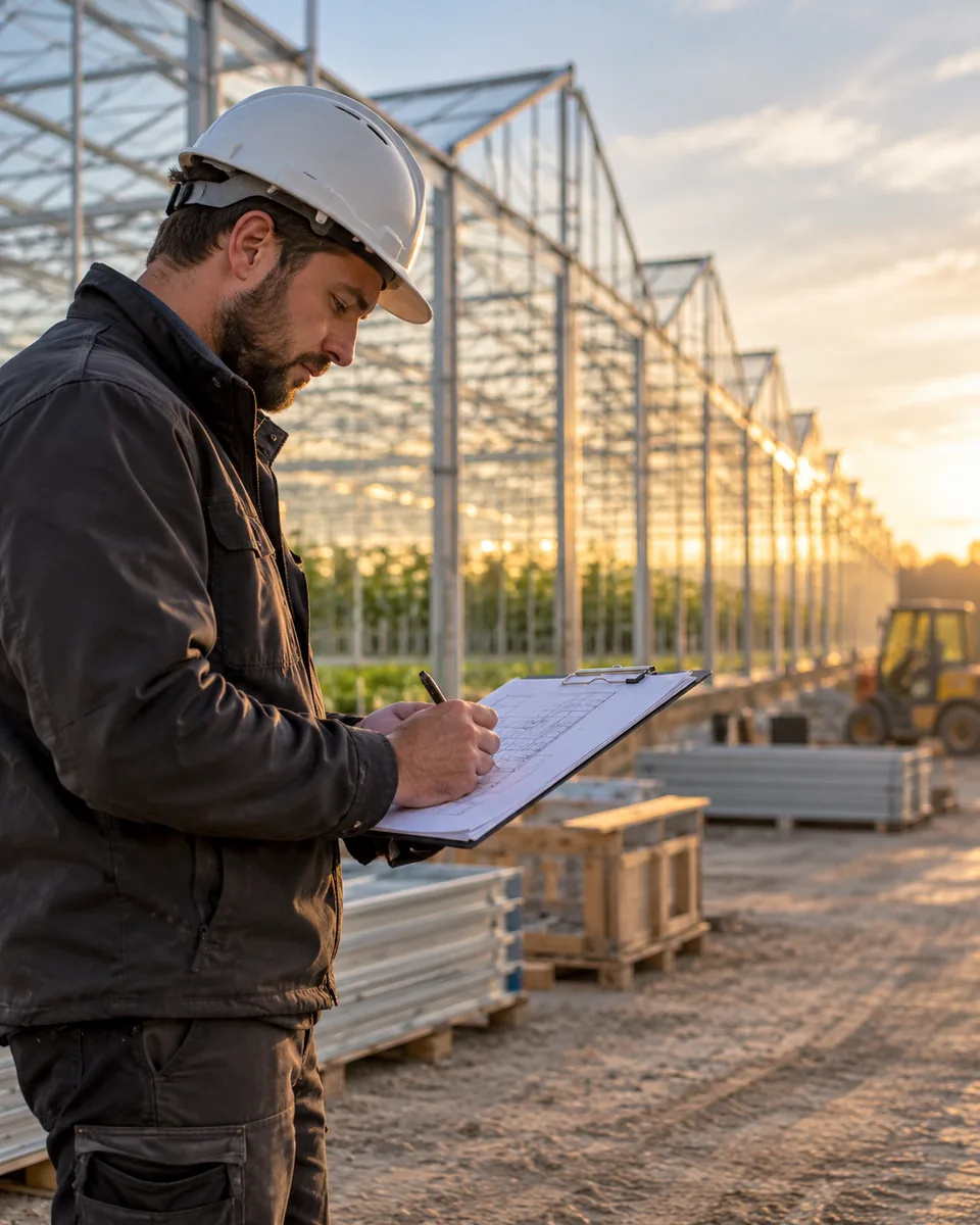 Professional scene: Greenhouse builders