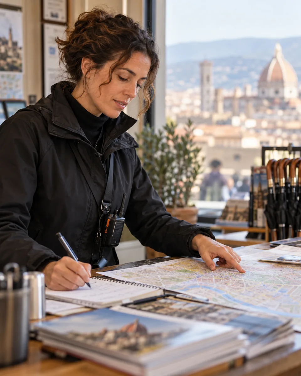 Professional scene: Guided walking tour companies
