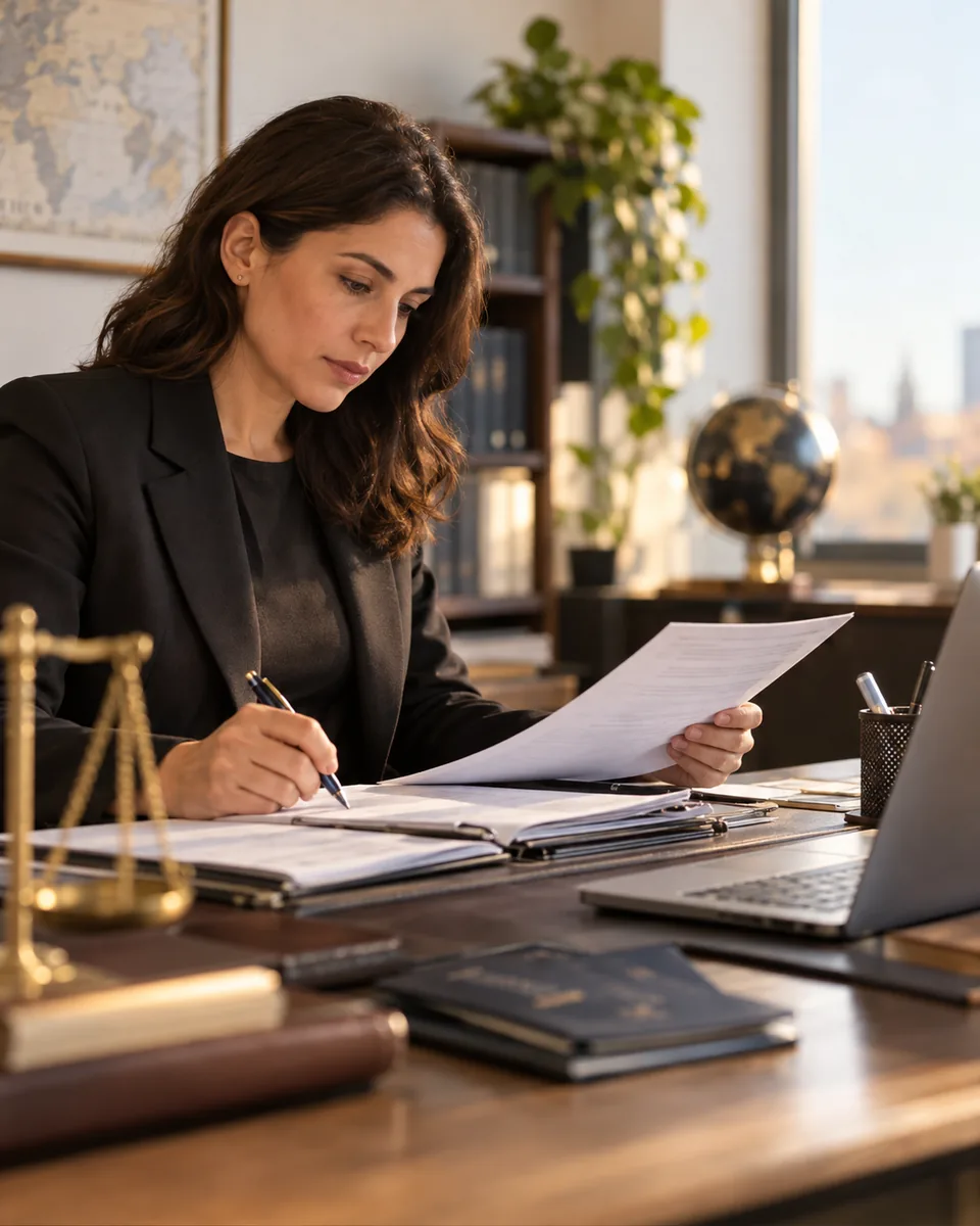Professional scene: Immigration lawyers