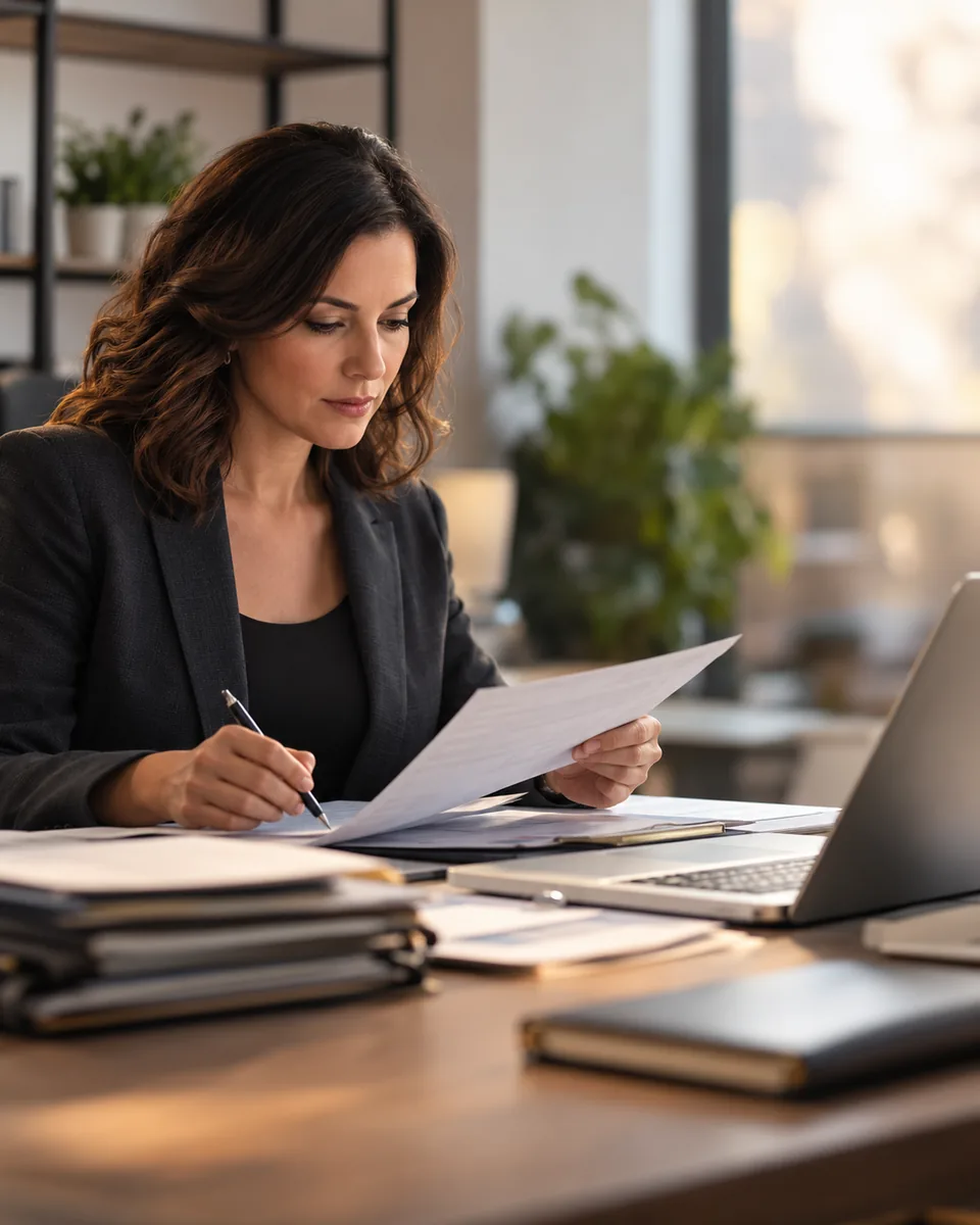Professional scene: Insurance brokers