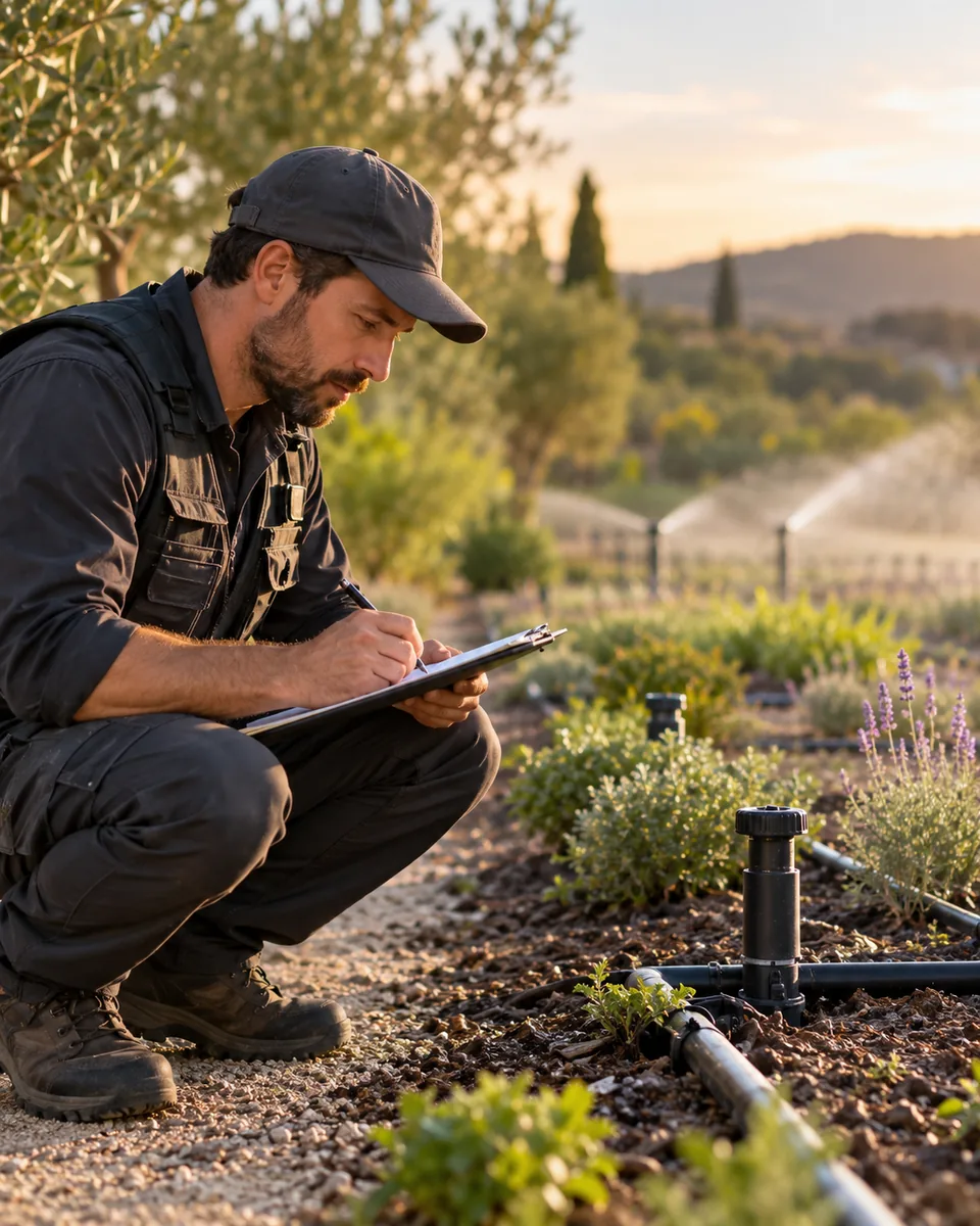 Professional scene: Irrigation specialists