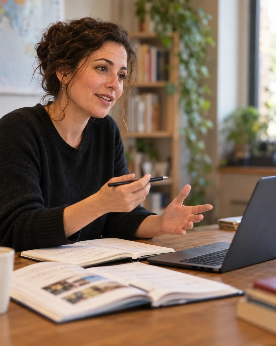 Professional scene: Language tutors