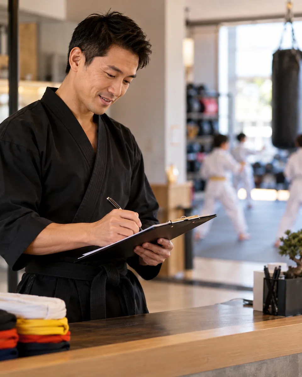 Professional scene: Martial arts schools