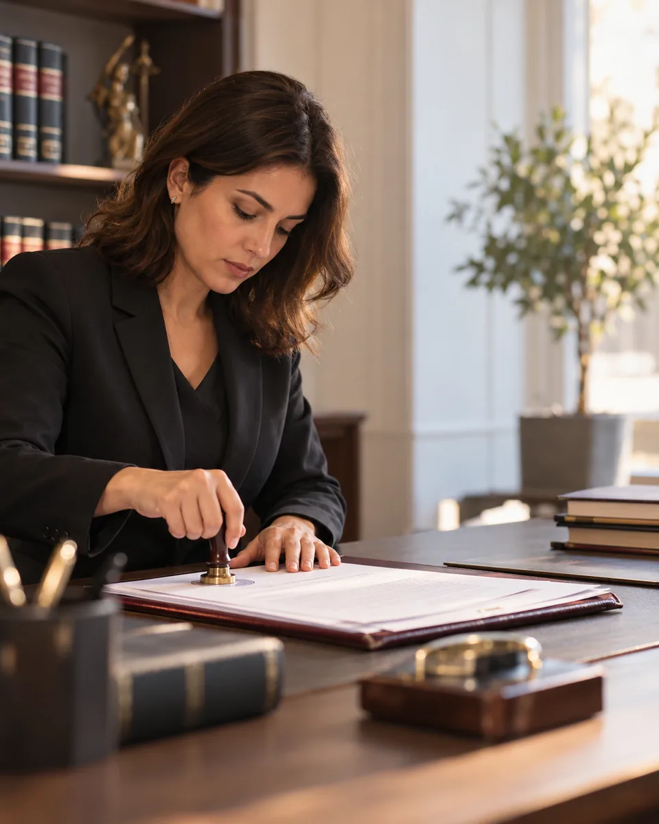 Scène professionnelle : Notaires