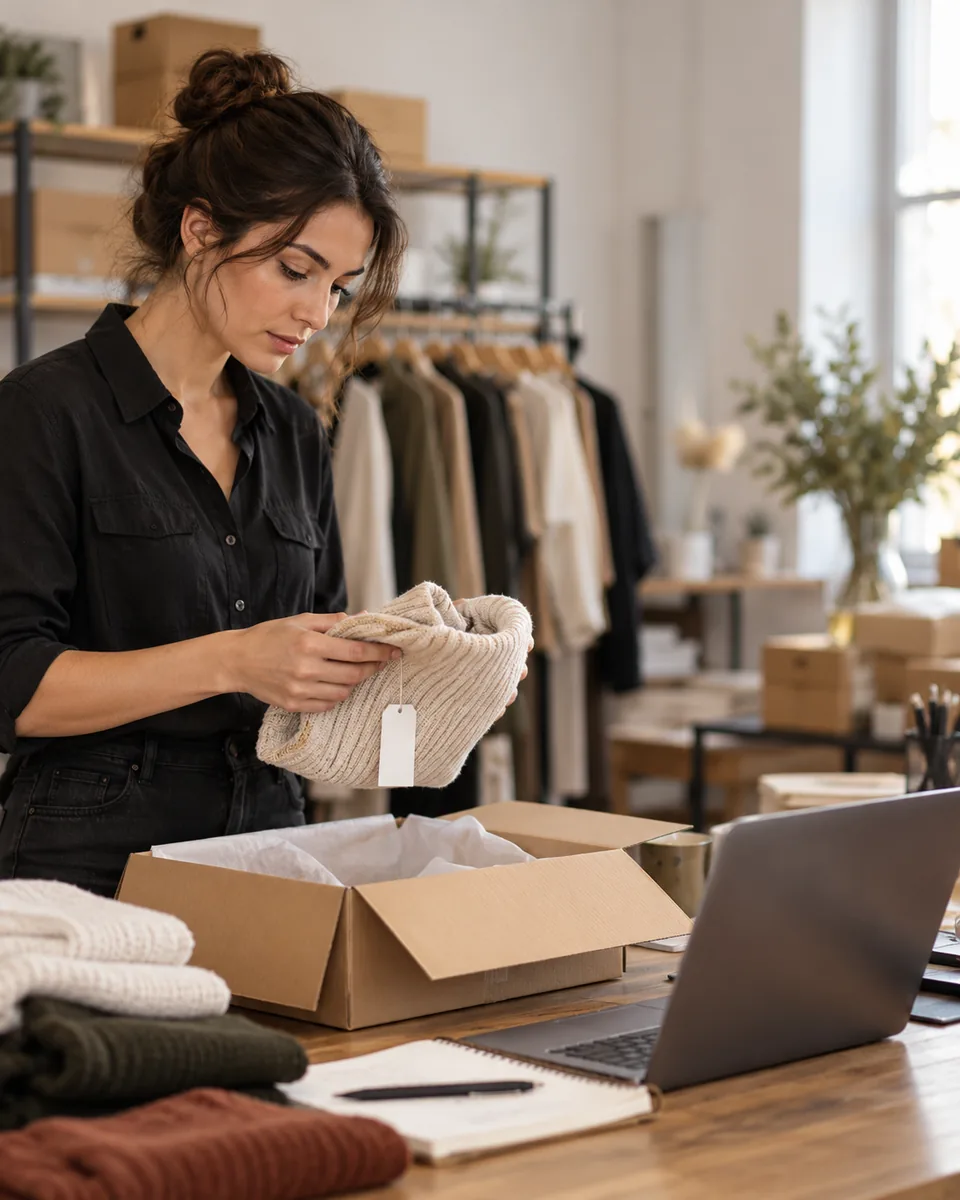 Professional scene: Online fashion stores
