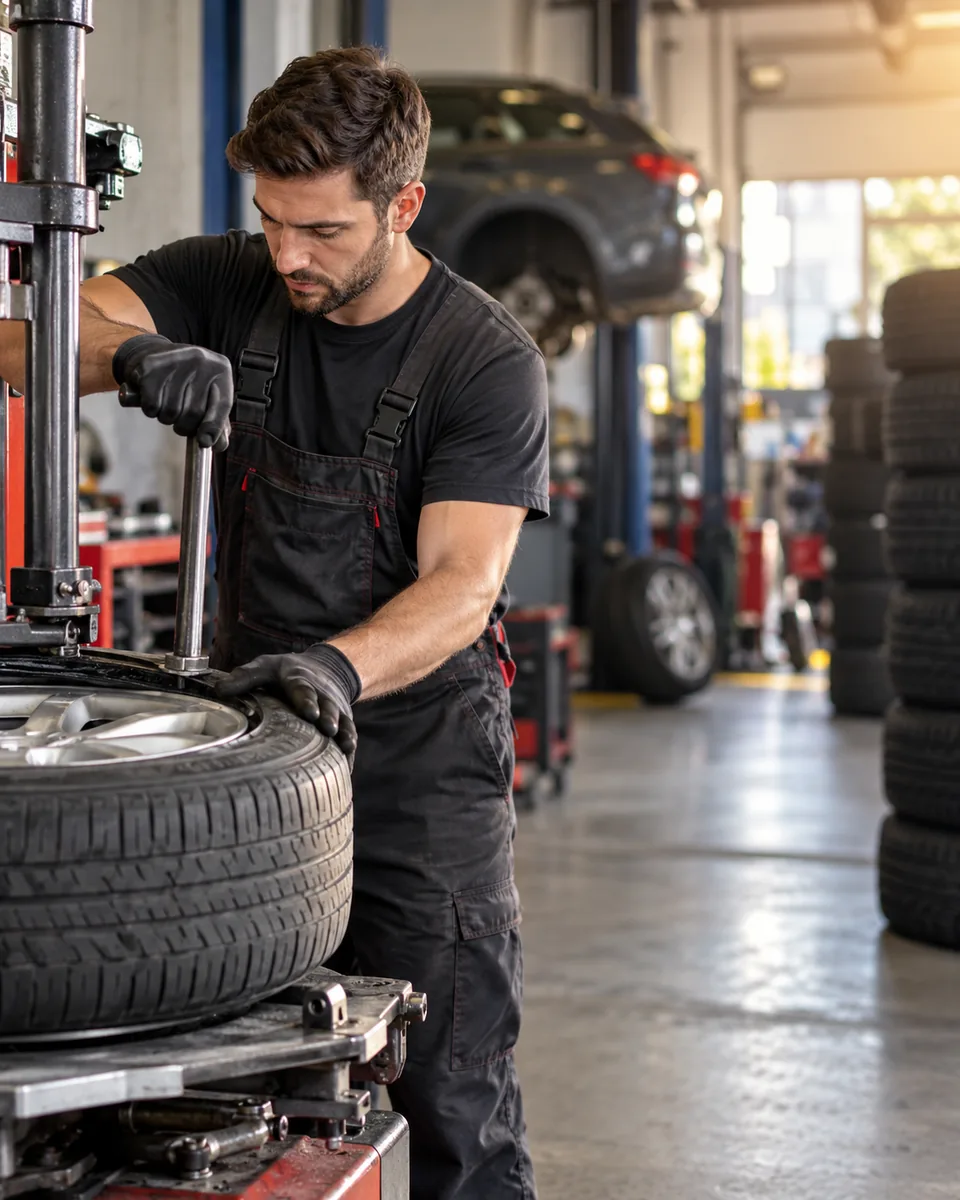 Professional scene: Tire shops