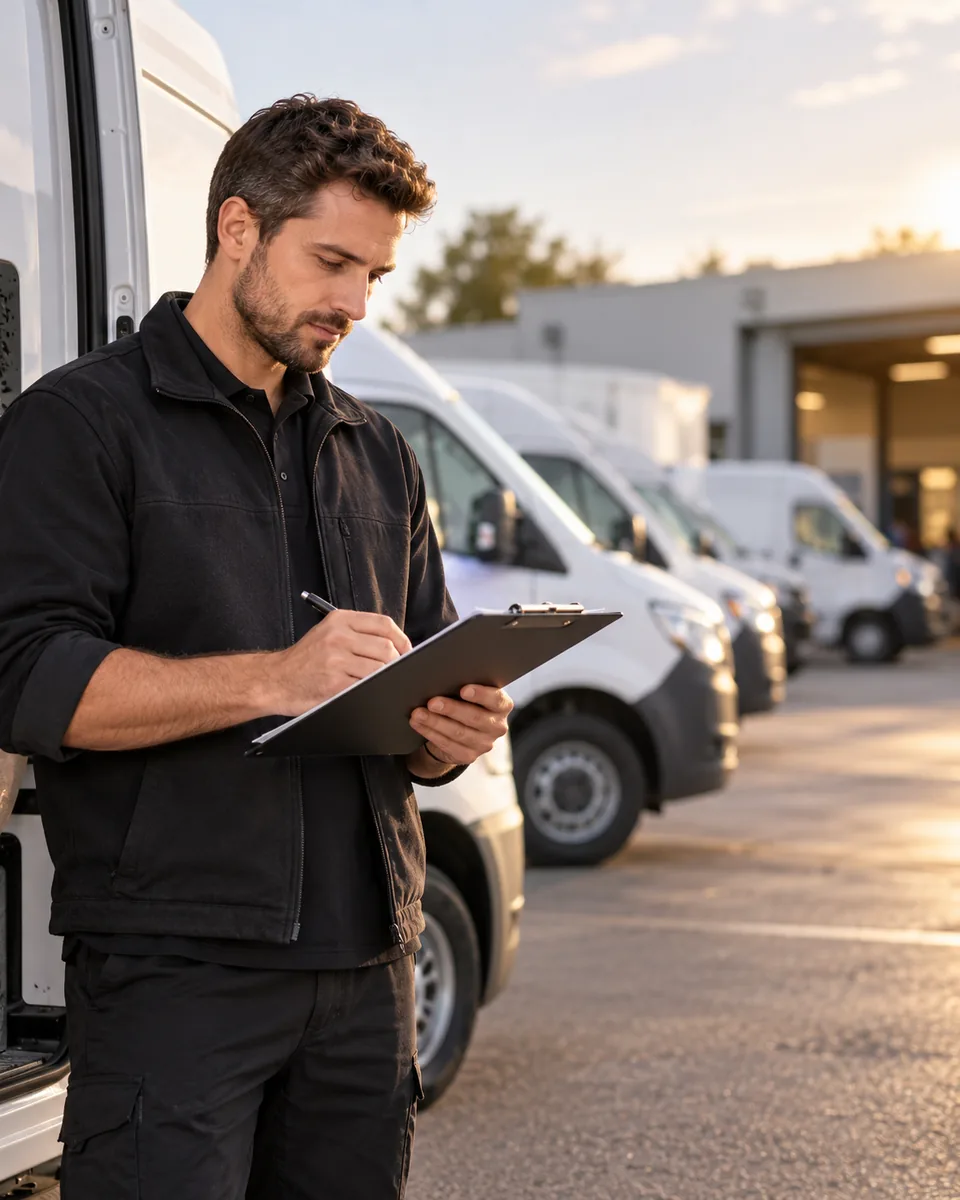 Professional scene: Van rental agencies