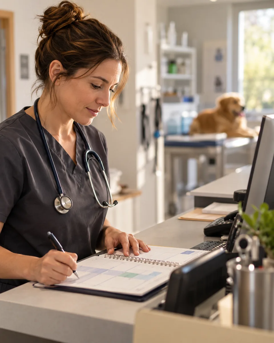 Professional scene: Veterinary clinics