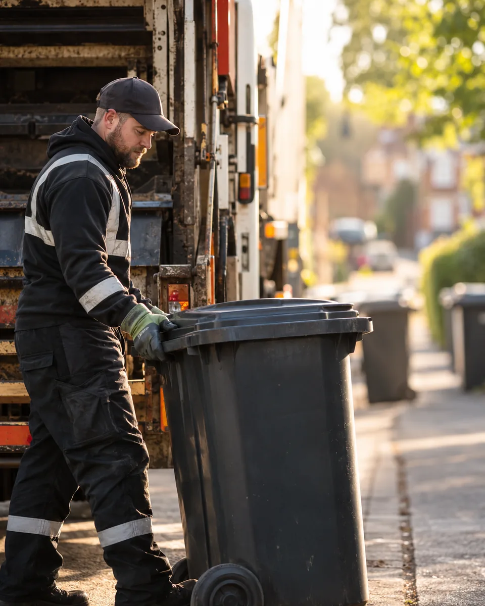 Professional scene: Commercial waste collection firms