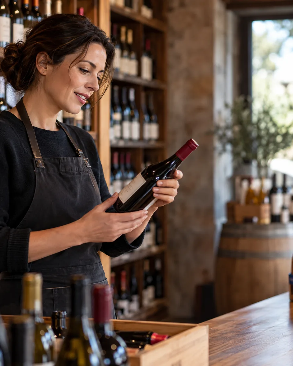 Professional scene: Wine shops
