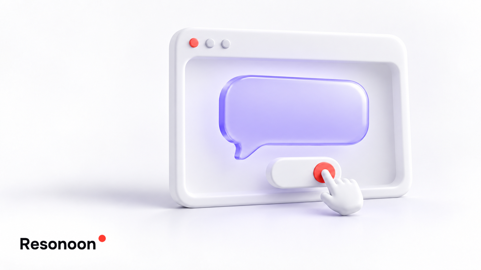 Illustration d’un message d’accueil concis dans une conversation client